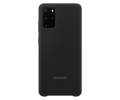 Etui do telefonów Samsung Silicone Cover do Galaxy S20+ Black